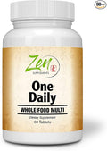 Daily Multivitamin for Men &amp Women - Best Immunity Vitamins For Adults Whole Food Balance Of Nature Fruit And Vegetables In These Pure MultiVitamins - B6 Vitamins Folic Acid Super B Complex -60