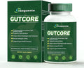 Sequente GutCore Max Strength Gut Drainage Capsules – Fast Bloat Relief &amp Gentle Detox for Clear Skin | Vegan All-NaturalNon-GMO (60 Caps)