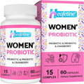 Vaginal Probiotics for Women 300 Billion CFUs Probiotics for Women 15-in-1 Womens Probiotic &amp Prebiotics for Vaginal Urinary Tract PH Balance Immune Digestive &amp Gut Bloating Health 60