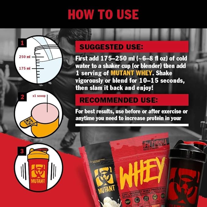 Mutant Whey Dual Chamber | Triple Chocolate &amp Cookies &amp Cream 1.8kg (4lbs)
