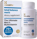 Xtendlife Total Balance Men’s Multivitamin for Immune Heart Digestive &amp Cellular Health - Daily Support - 70+ Nutrients &amp Minerals - 30 Day Supply