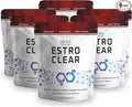 Ben's Natural Health Estro Clear Natural Men's Wellness Supplement with DIM Tiger Nut Astragalus Calcium D Glucarate 6 Pack 360 Capsules
