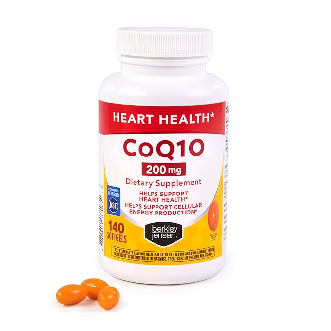 Berkley Jensen Dietary Supplement Coq10 200 mg 140 Count