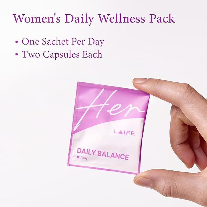 LAIFE Vaginal Probiotics for Women 10 Billion CFU Vaginal-Specific Probiotic Capsules with Prebiotics Damiana &amp Herbal Extracts Supports pH Balance Feminine Health &amp Daily Wellness 60 Cap