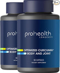 ProHealth Body &amp Joint - Optimized Curcumin Longvida (60 Veggie Capsules) (2-Pack)