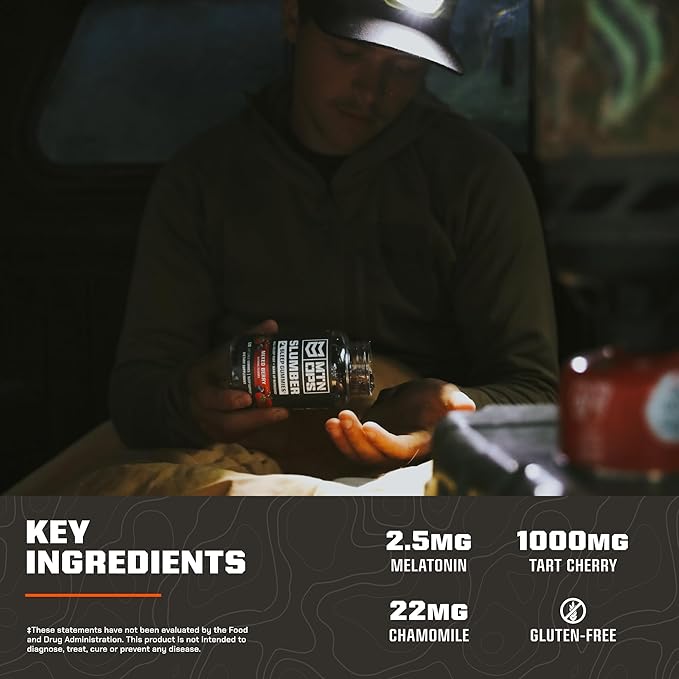 MTN OPS Vitamin D3 + K2 &amp Slumber Gummies Bundle