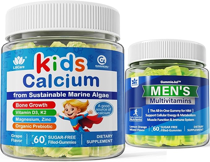 Bundle - Kids Calcium + Mens Multivitamins