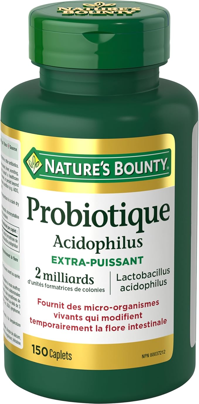 Nature's Bounty Acidophilus Probiotic 2 Billion 150 caplets
