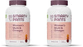 SmartyPants Women's Multivitamin Gummies: Omega 3 Fish Oil (EPA/DHA) Methylfolate CoQ10 Vitamin D3 C Vitamin B12 B6 A K &amp Zinc Inositol Gluten Free (30 Day Supply) 180 Count (Pack of 2