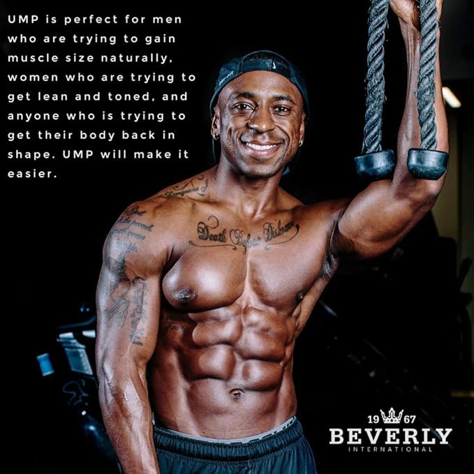 Beverly International UMP Protein Powder Vanilla. Unique Whey-Casein Ratio Builds Lean Muscle. Easy to Digest. No Bloat. (32.8 oz) 2lb .8 oz