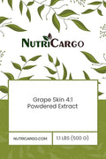 NutriCargo Grape Skin 4:1 Powdered Extract 1.1 LBS (500 G)