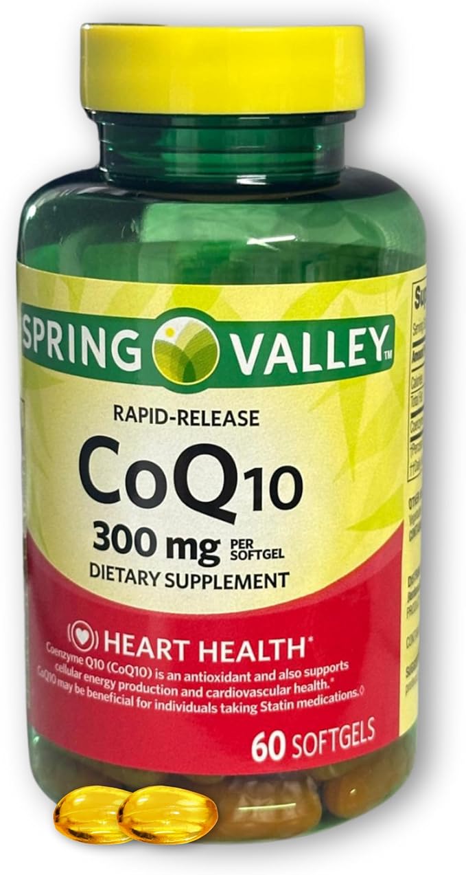 C0q10 300mg Rapid Release- 60 softgels (Pack of 1) Boxed by Fusion Shop Store