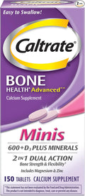 Caltrate Minis Calcium &amp Vitamin D3 Tablets 150 CT (PACK OF 2)