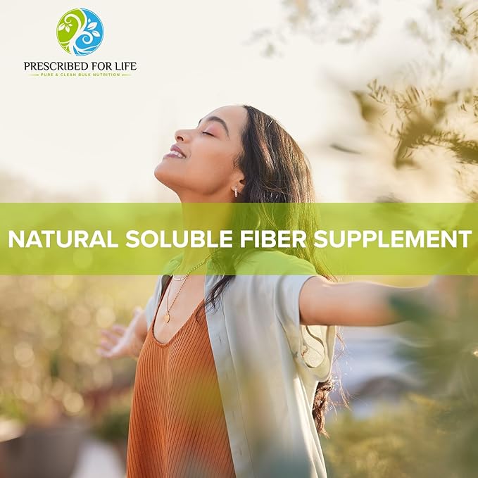 Prescribed For Life Nutriose Powder Natural Fiber Supplement Prebiotic Soluble Corn Fiber for Adults Gluten Free Vegan Non GMO (10kg)