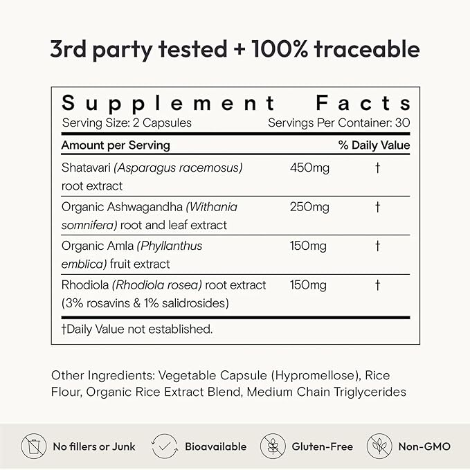 Moon Juice 1 SuperYou &amp 1 SuperHair | SuperYou Adaptogen Supplement for Calm &amp SuperHair Multivitamin Supplement for Healthier Thicker Hair | Improve Overall Hair Health