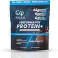nbpure Performance Protein+: Natural Protein Blend- 23g Whey Isolate &amp Concentrate + Milk Protein Isolate– Clean Healthy Protein Powder – Nothing Artificial Chocolate