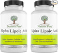 Simply Natures Pure Alpha Lipoic Acid 600mg 240 Veggie Capsules Non-GMO Thioctic Acid 8 Month Supply