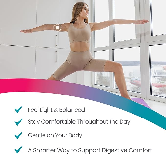 Debloat Patch – Easy Daily Patch with Dandelion Fennel Ginger &amp Choline – Gentle Digestion &amp Fluid Balance Support Non-Laxative Convenient Transdermal Option