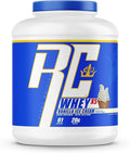 Ronnie Coleman Whey XS Whey Protein Powder Vanilla Ice Cream 61 Servings – 20g Whey Isolate Protein Powder with BCAAs EAAs &amp Glutamine – Low Sugar Supplement for Muscle Growth &amp Recovery