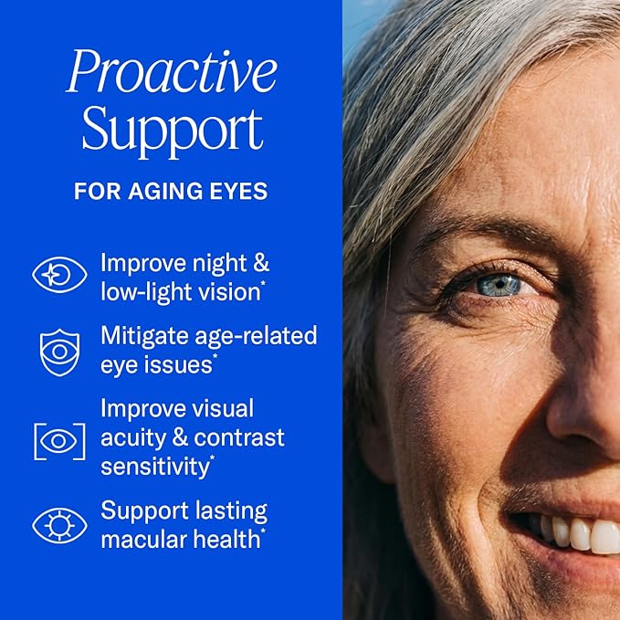 EyePromise Restore Eye Health Supplements - 60 Softgels 30-Day Supply - Omega 3 Supplement with Lutein and Zeaxanthin Fish Oil EPA DHA &amp Eye Vitamins and Nutrients