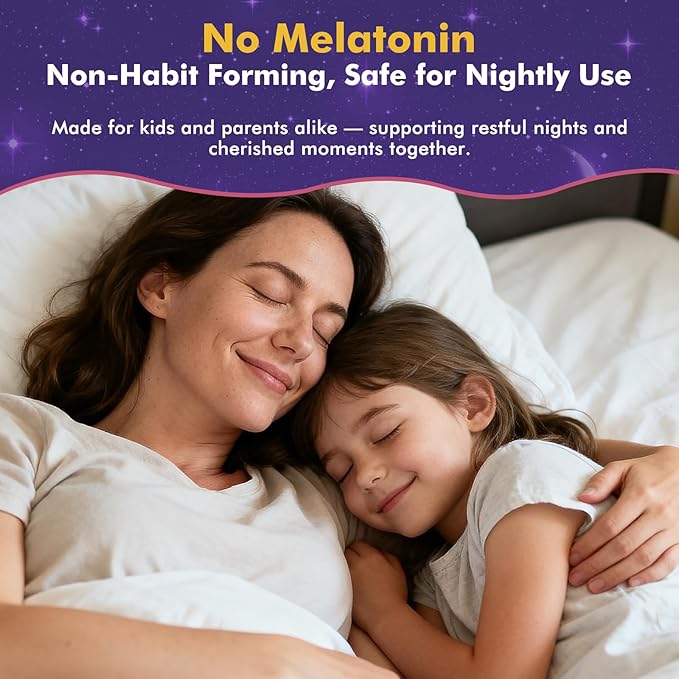 Magnesium Glycinate Gummies for Kids 4+ &amp Adults- Melatonin Free Sleep Aid Magnesium Glycinate 150/300 mg Supplements for Calm &amp Relaxation Support Sugar Free Strawberry Flavor 120 Ct