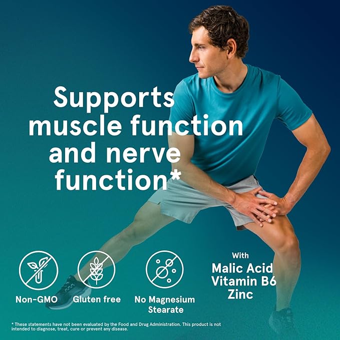 Puori Magnesium Complex Supplement - High Absorption Magnesium Taurinate &amp Gluconate Zinc Vitamin B6 &amp Malic Acid for Sleep Support Immune &amp Bone Health &amp Muscle Recovery - 240 Vega