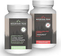 Mountain Peak Nutritionals Ultimate Wellbeing Combo Pack – Ultra High Multivitamin for Energy Gut Health &amp Immuni-V Immune Support Supplement with Antioxidants – Hypoallergenic Dietary Supplement