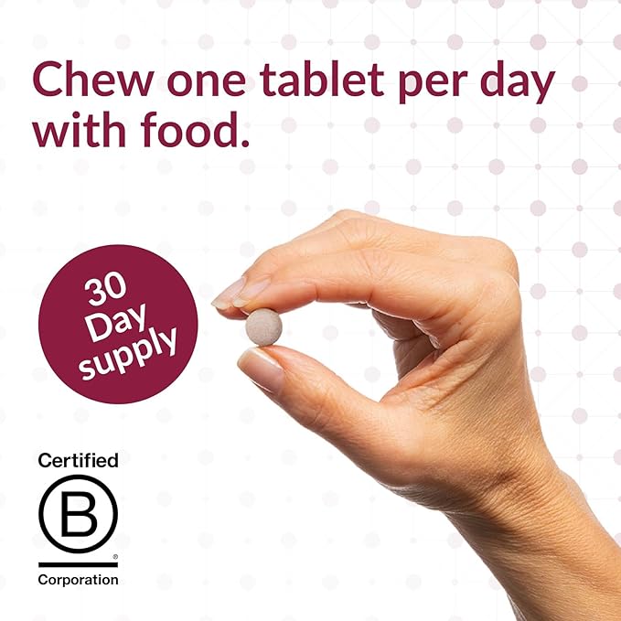 Bariatric Advantage Chewable Ultra Solo with Iron - Once-Per-Day Daily Multivitamin - for Bariatric Patients - with Thiamin Vitamin A &amp More - Gluten Free - Citrus - 30 Tablets