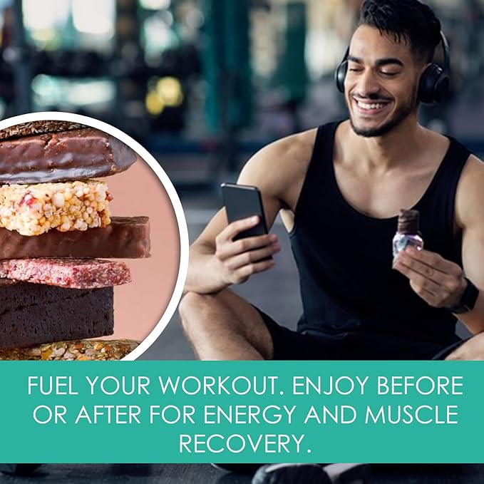 Protiwise High Protein Nutrition Bar | Fluffy Nutter | 15g Protein Bar | Meal Replacement Bar | Gluten Free Low Fat Low Sugar Keto-Friendly | Crush Cravings Lose Weight | 2 Box Pack (7/box)