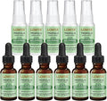 LOVITA 11-Pack Ultimate Propolis Stock Up Bundle - 6 Liquid Extract Drops &amp 5 Throat Sprays 18% Bioflavonoids Year-Round Immune &amp Throat Defense (11 Pc Set)