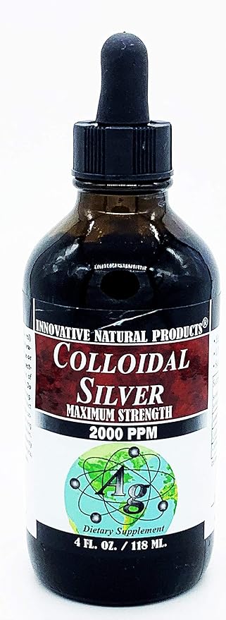 Colloidal Silver 2000 PPM 4 oz Liquid