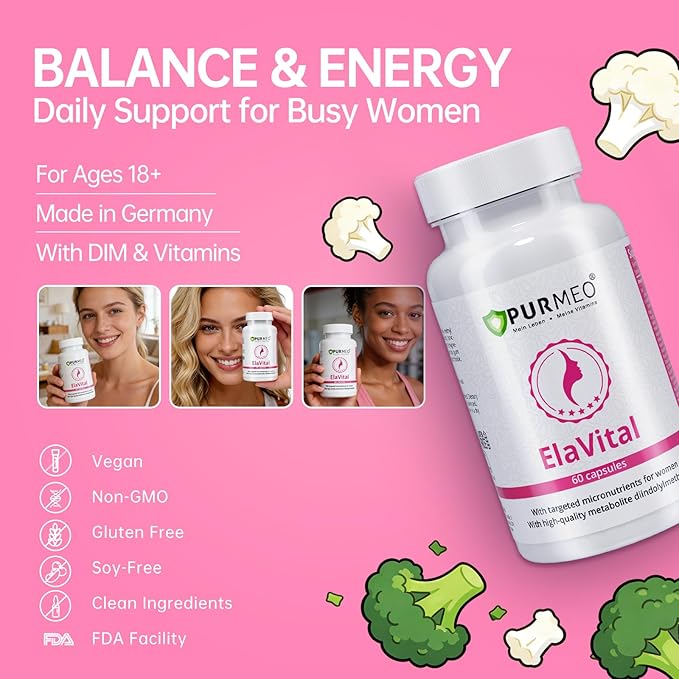 Probiotics for Gut Digestive Health &amp DIM Supplement for Women