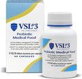 VSL#3® Probiotics for Digestive Health IBS &amp UC Symptoms - 112.5B CFUs High-Potency Multi-Strain Live Refrigerated Probiotic Medical Food for Gut Health Support in Men &amp Women 60 Capsul