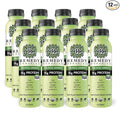 Remedy Organics Tropical Greens 12-Pack | Plant Based 16g Protein Shakes Ready to Drink | USDA Organic Gluten Free Dairy Free Soy Free