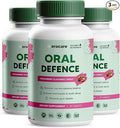 Oracare – Daily Oral Support with Enzymes Hydroxyapatite Xylitol &amp 3-Strain Probiotic Blend – Non-GMO Stimulant-Free Formula – Made in USA – 30 Melt-In-Mouth Tablets 3 Month Supply