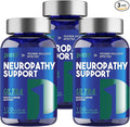 Nerve Savior Neuropathy Supplement 360 Capsules with 600mg Alpha Lipoic Acid &amp Benfotiamine Specially Formulated for Nerve Health in Hands Fingers Feet and Toes 3Pack