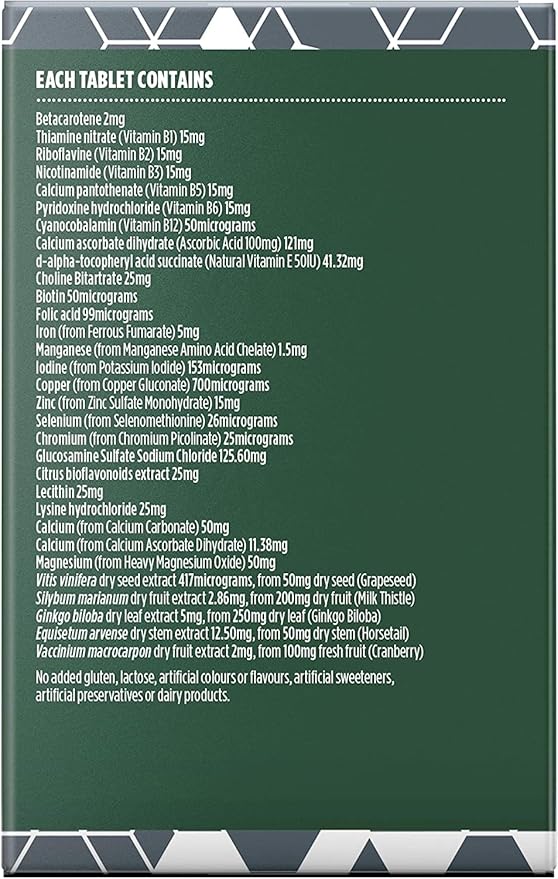 Nature's Own Bodyfuel 50+ Multivitamin 60 Tablets