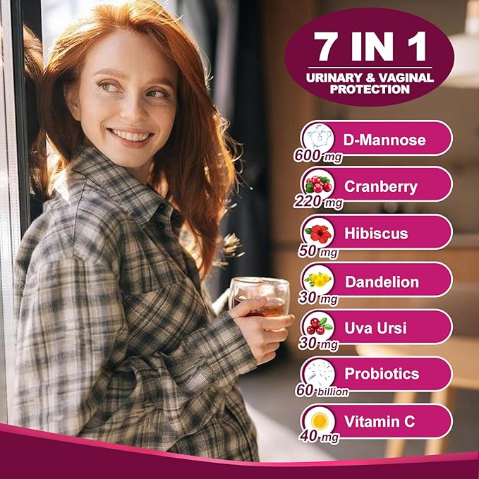 NATURE TARGET Probiotics-for-Women Prebiotics-and-Probiotics-Powder + Probiotics for Women Urinary Tract Health