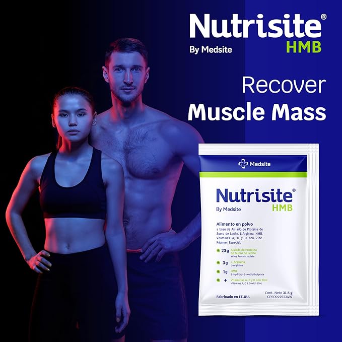 Nutrisite Nutrition Whey Isolate Protein + HMB Special Medical Purpose Food