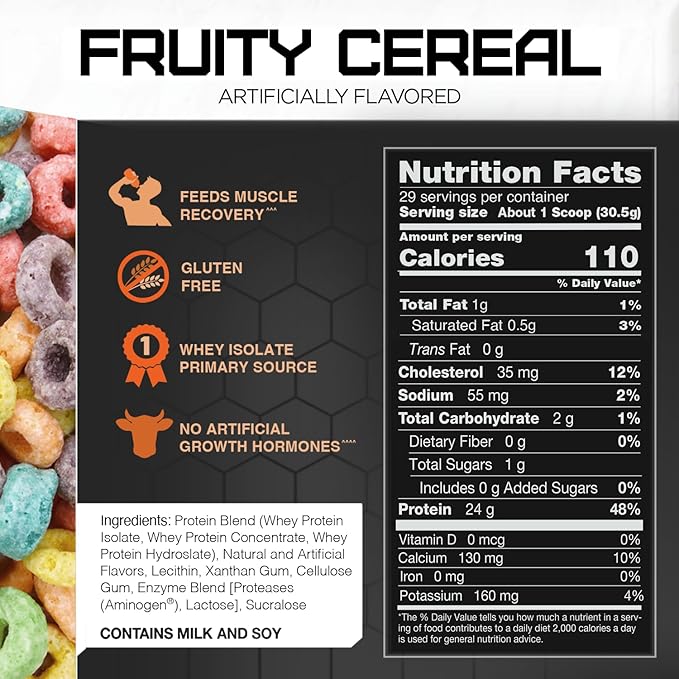 Rival Whey Fruity Cereal 2lb