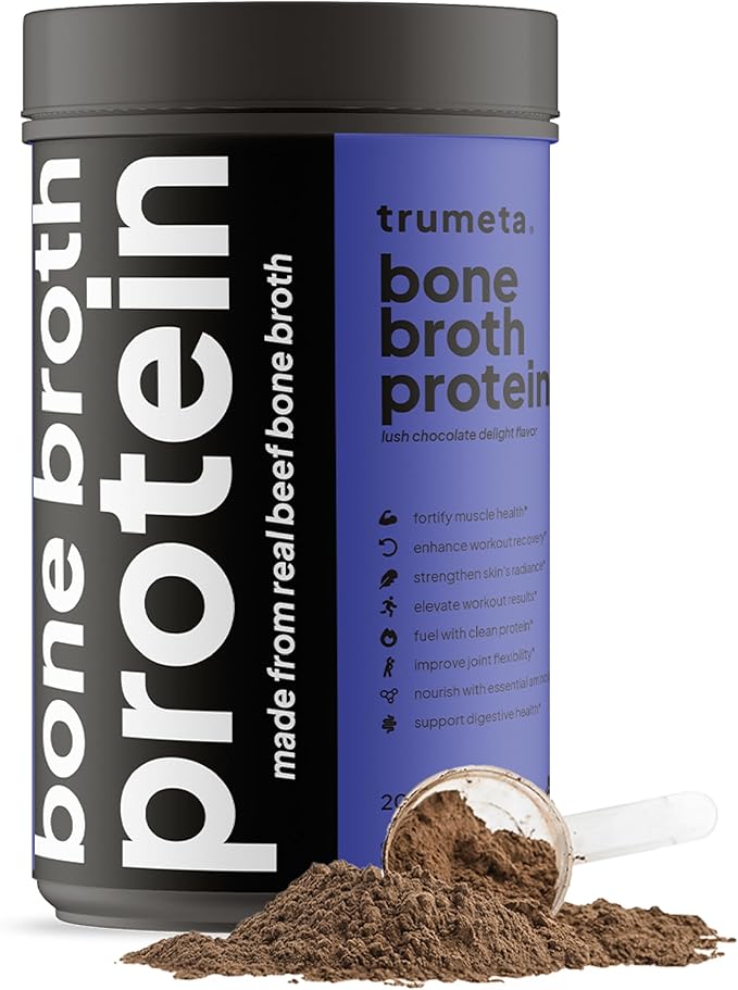 Beef Bone Broth Protein Powder Reds Powder for Muscle Skin and Immune Support