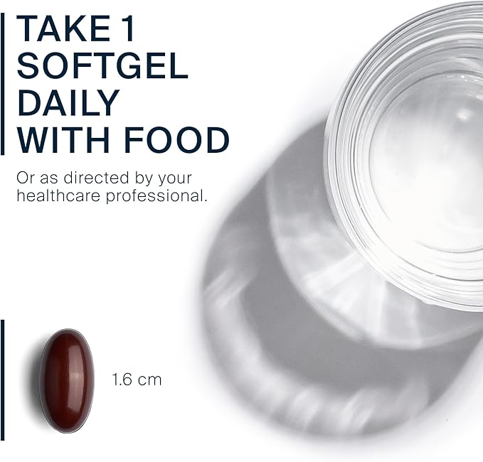 Vital Nutrients Ubiquinol CoQ10 100mg - Activated Form of Coenzyme Q10 - Potent Antioxidant to Support Cardiovascular and Brain Health* - Gluten and Dairy Free - 60 Vegetarian Softgels
