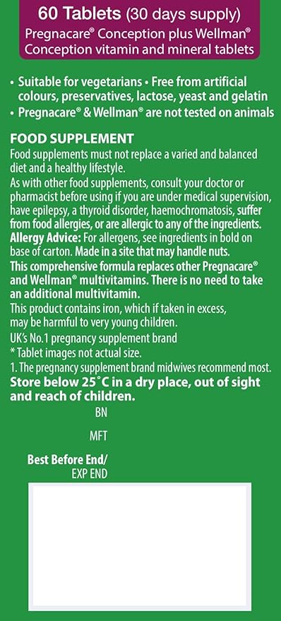 Vitabiotics - Pregnacare - His &amp Her Conception - 2x30 Tablets
