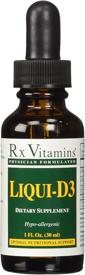 Rx Vitamins Liqui-d3 2000 Iu 1 Fl Oz (Pack of 1)