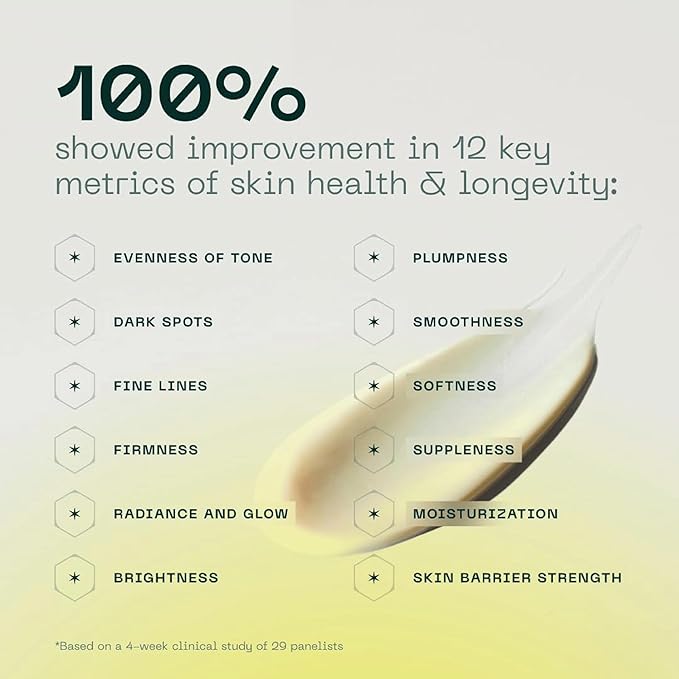 Aramore NAD+ Cell Energizing Skin Care Treatment with Proprietary NAD+ Precursor Complex Clinically Proven to Target 12 Signs of Aging - 50ml