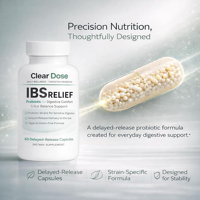 Daily Wellness Capsules Designed for Digestive-Focused Lifestyle Routines Delayed-Release Capsule Format Vegan &amp Gluten-Free 60 Capsules