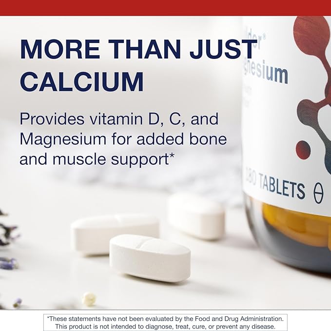 Metagenics Bone Builder with Magnesium - for Comprehensive Bone Strength &amp Wellness* - with Calcium Vitamin D &amp Chelated Magnesium for Quick Absorption - Non-GMO &amp Gluten-Free - 180 Table