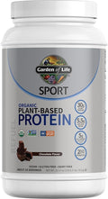 Garden of Life Organic Vegan Protein Powder with Probiotics BCAAs NSF Certified Gluten Free &amp Sport Non GMO Sport Protein Powder 19 Servings Chocolate