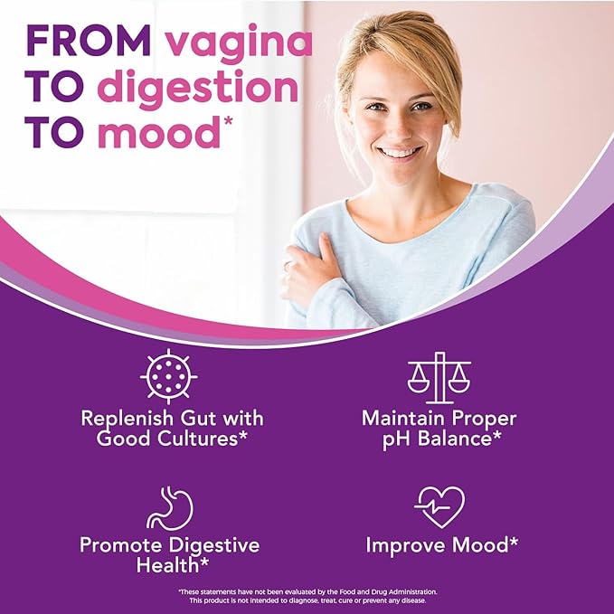 Women's Probiotic 200 Billion CFU Prebiotics + Digestive Enzymes + Cranberry 60 Caps