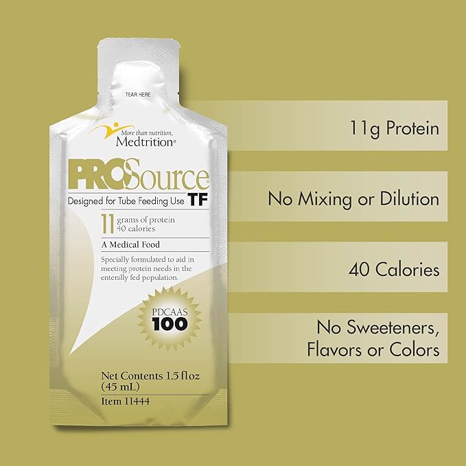 Medtrition ProSource TF Liquid Protein – 11 Grams Protein per 45 mL – Pack of 25